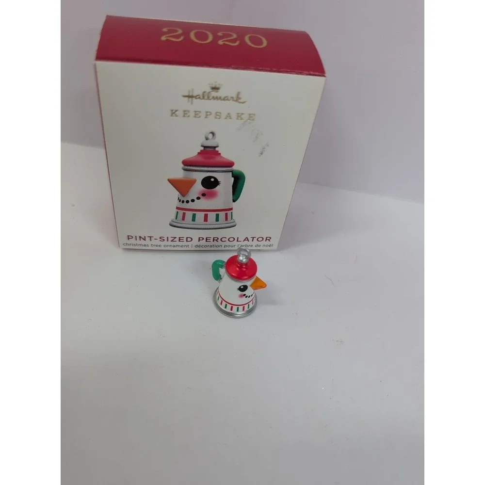 2020 Hallmark Ornament  PINT SIZED PERCOLATOR  Mini Ornament